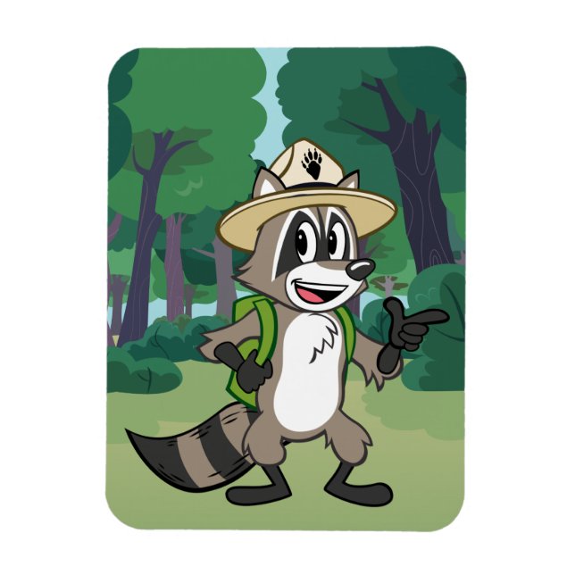 Magnet Flexible Ranger Rick | Point Rick Ranger (Vertical)