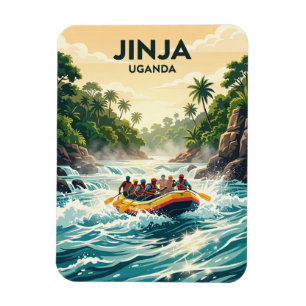 Magnet Flexible Rapides du Nil Blanc, Jinja Ouganda