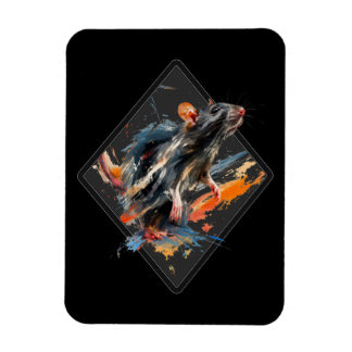 Magnet Flexible Rat peintre