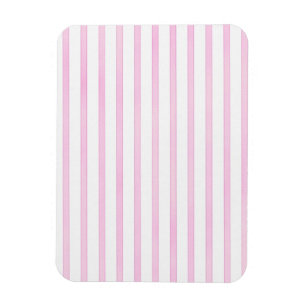 Magnet Flexible Rayures roses d'aquarelle d'arrière - plan