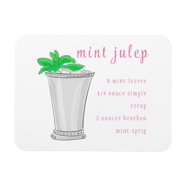 Magnet Flexible Recette de la barre de jupe de menthe préppy (Horizontal)