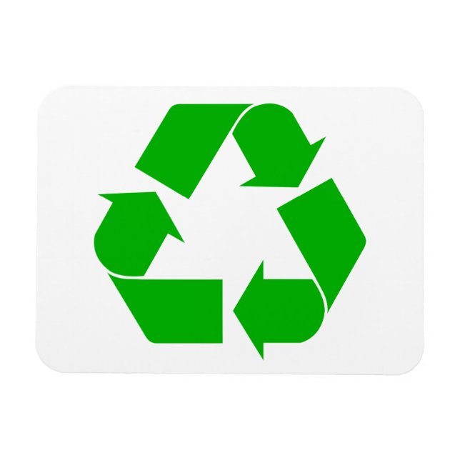 Magnet Flexible Recycler l'aimant Premium (Horizontal)