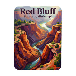 Magnet Flexible Red Bluff Mississippi