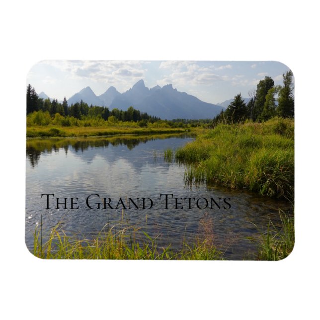 Magnet Flexible Reflections Grand Teton National Park Wyoming (Horizontal)