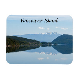 Magnet Flexible Reflet dans un lac - Île de Vancouver, Canada