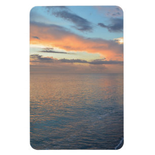 Magnet Flexible Réflexions Du Coucher Du Soleil Sur L'Eau