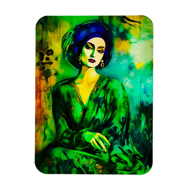 Magnet Flexible Réflexions profondes (Vertical)