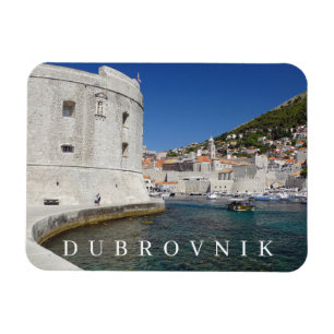 Magnet Flexible Réfrigérateur avec vue sur la forteresse de Dubr