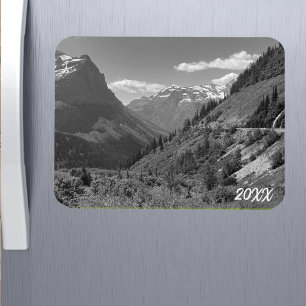 Magnet Flexible Réfrigérateur de photo personnalisé en noir et bla