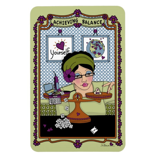 Magnet Flexible Réfrigérateur d'équilibre_A_4x6 (Vertical)