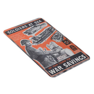 Magnet Flexible Réimpression de l'affiche britannique de guerre