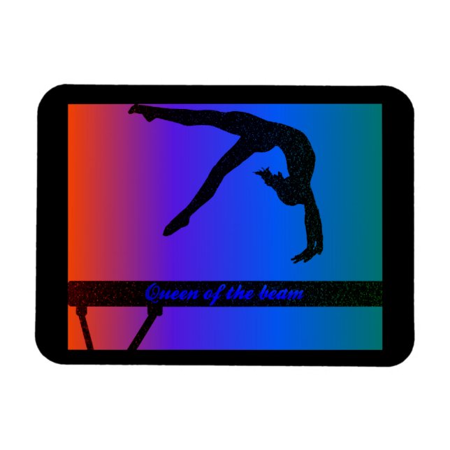 Magnet Flexible "Reine du faisceau" Aimant photo flexible (Horizontal)