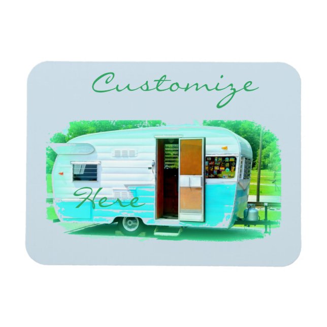 Magnet Flexible remorque de voyage classique Thunder_Cove (Horizontal)