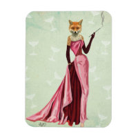 Renard glamour en rose 2