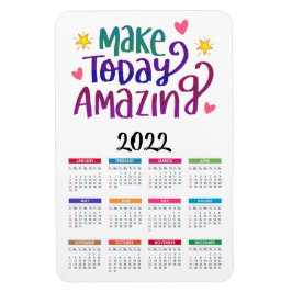 Magnet Flexible Rendre aujourd'hui Extraordinaire | Calendrier Mot
