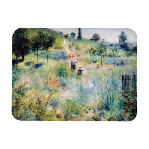 Magnet Flexible Renoir - Chemin montant dans les hautes herbes