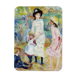 Magnet Flexible Renoir - Enfants au bord de la mer, Guernesey
