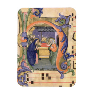 Magnet Flexible Representation de l'initiale "H" de Mme 571 f.6r