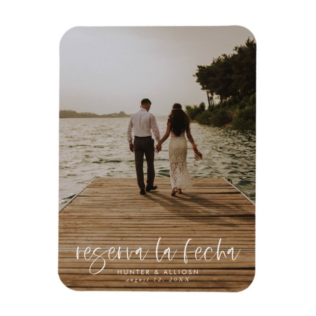 Magnet Flexible Réserva La Fecha Aimant Photo Flexible (Vertical)