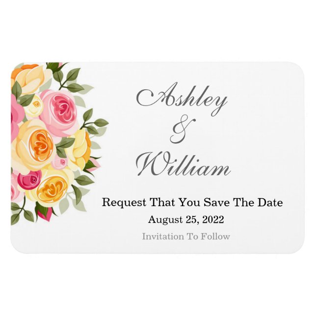 Magnet Flexible Réservez la date (Horizontal)