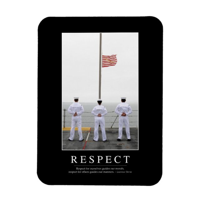 Magnet Flexible Respect : Citation Inspirationnelle 1 (Vertical)