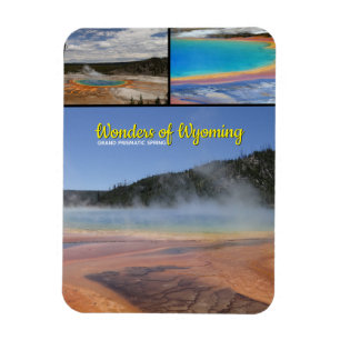 Magnet Flexible Ressort prismatique grand Wyoming de Yellowstone
