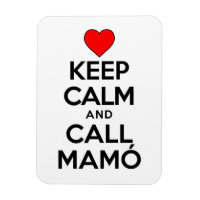Restez Calme Et Appelez Mamo Irish Grand-Mère Magn