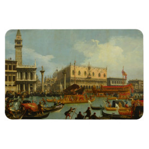 Magnet Flexible Retour de Bucentaur Palazzo Ducale Canaletto Fine