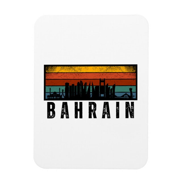 Magnet Flexible Retro bahreïn vintage (Vertical)