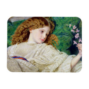 Magnet Flexible Rêves, c.1861 (la semaine, bodycolour et gomme