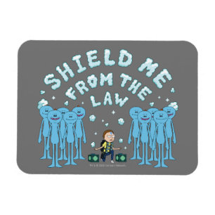 Magnet Flexible RICK ET MORTY™   Protégez-Moi De La Loi