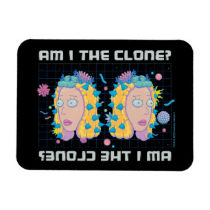 Magnet Flexible RICK ET MORTY™ Suis-Je Le Clone ?