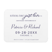 Rien de fantaisie, juste l'amour, save the date no