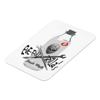 Magnet Flexible Rilla pleine éveillée avec son aimant en Mylk frai