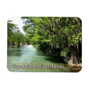 Magnet Flexible Rivière Guadalupe en Gruene, Texas