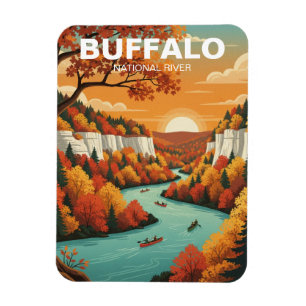 Magnet Flexible Rivière nationale Buffalo Arkansas