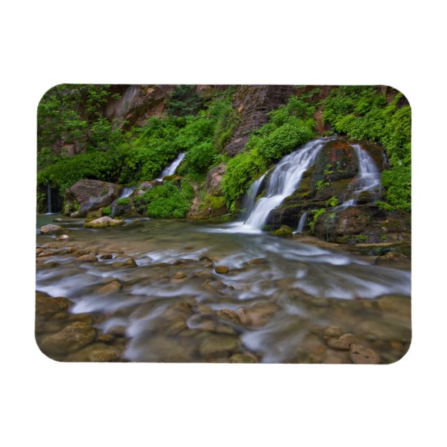 Magnet Flexible Rivière Vierge Big Springs | Parc national de Zion (Horizontal)