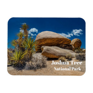 Magnet Flexible Roches, plantes, sable, parc national d'arbre de