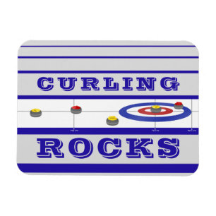 Magnet Flexible Rocks de curling