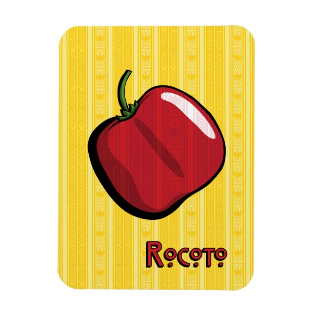 Magnet Flexible Rocoto chili poivre aimant flexible (Vertical)