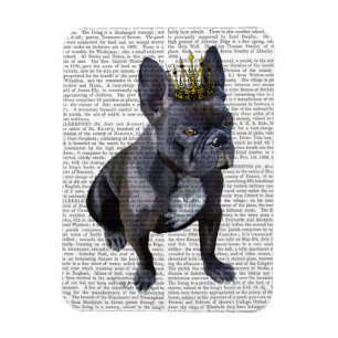 Magnet Flexible Roi de bouledogue français