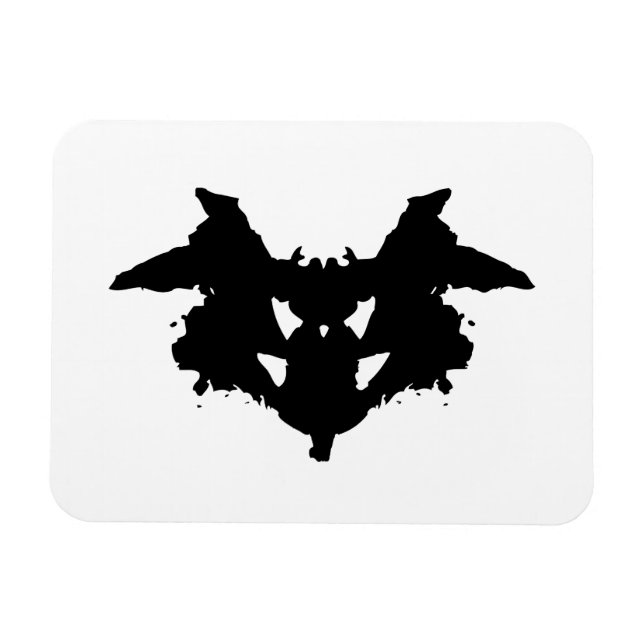 Magnet Flexible Rorschach Inkblot (Horizontal)