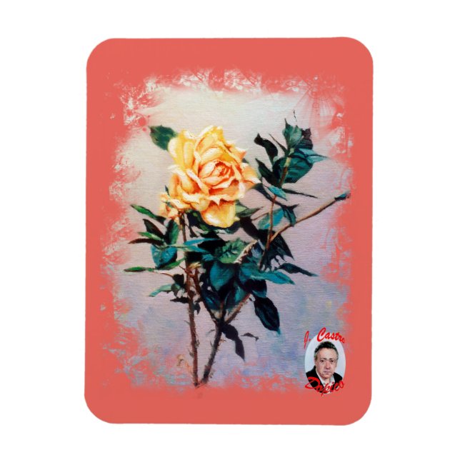 Magnet Flexible Rosa/Rose (Vertical)