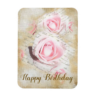 Magnet Flexible Rose dans le papier