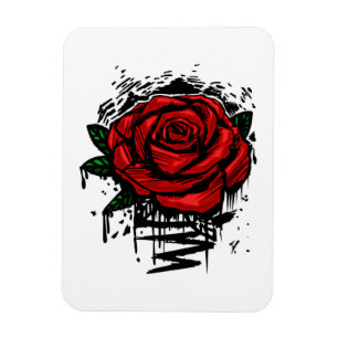 Magnet Flexible Rose robuste