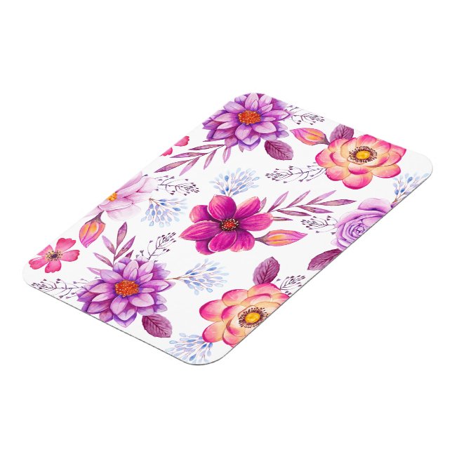 Magnet Flexible Rose violette (Côté Gauche)