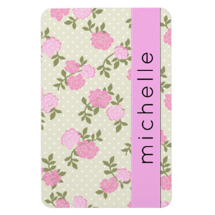 Magnet Flexible Roses Roses Roses, Fleurs Aquarelles, Boho, Votre 