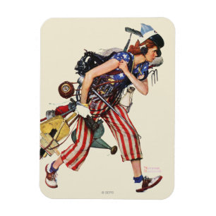 Magnet Flexible Rosie à la délivrance