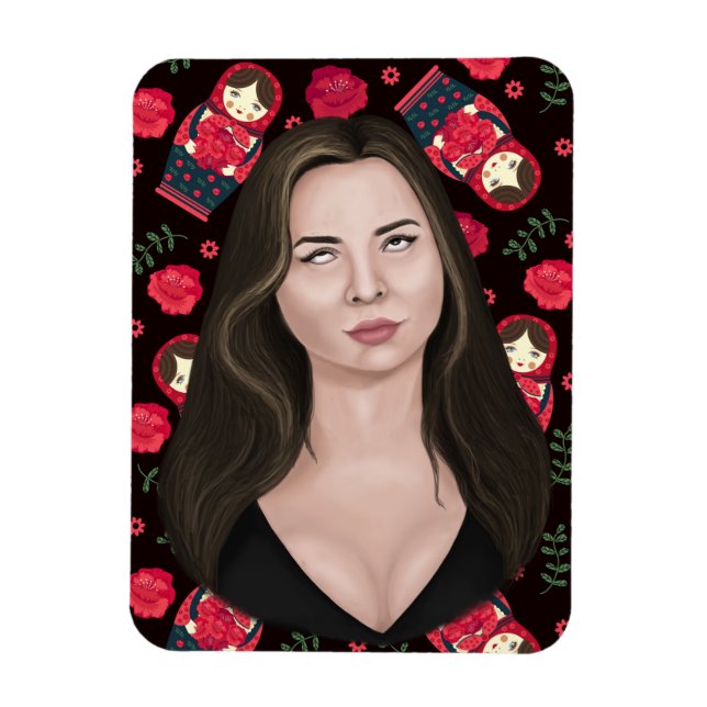 Magnet Flexible Rouleau des yeux (Vertical)