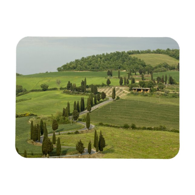 Magnet Flexible Route de Pienza à Montepulciano, (Horizontal)